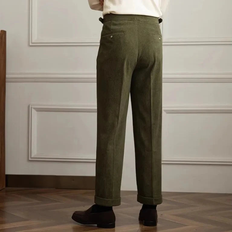 Stratton Corduroy Trousers — Hopeforwho (view 3)