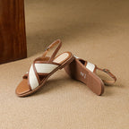 Solenza Leather Sandals — Hopeforwho (view 6)