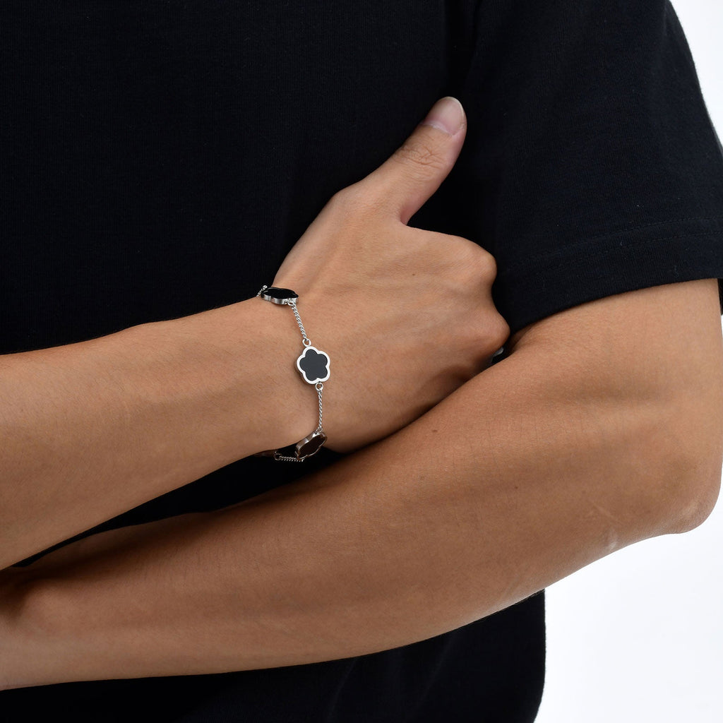 Laurent Steel Bracelet — Hopeforwho (view 2)
