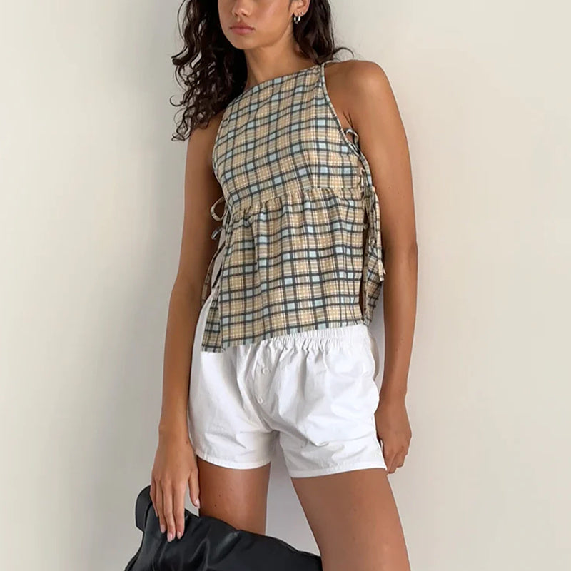 Elara Bow Tank Top — Hopeforwho (view 3)