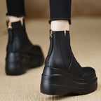 Savona Leather Orthopedic Platform Boots — Hopeforwho (view 6)