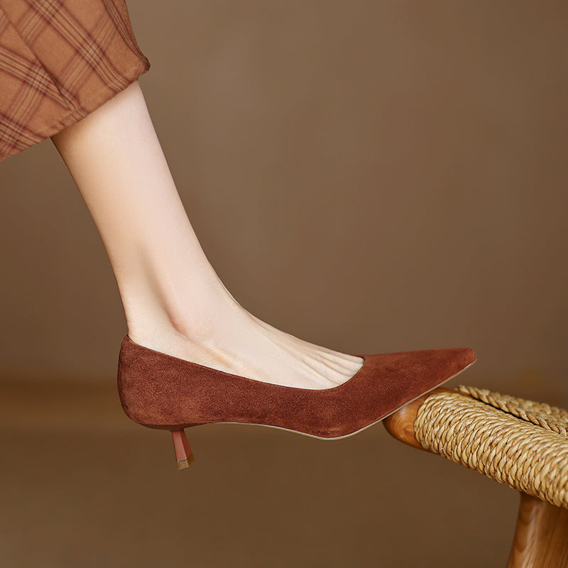 Lecia Suede Pumps — Hopeforwho (view 2)