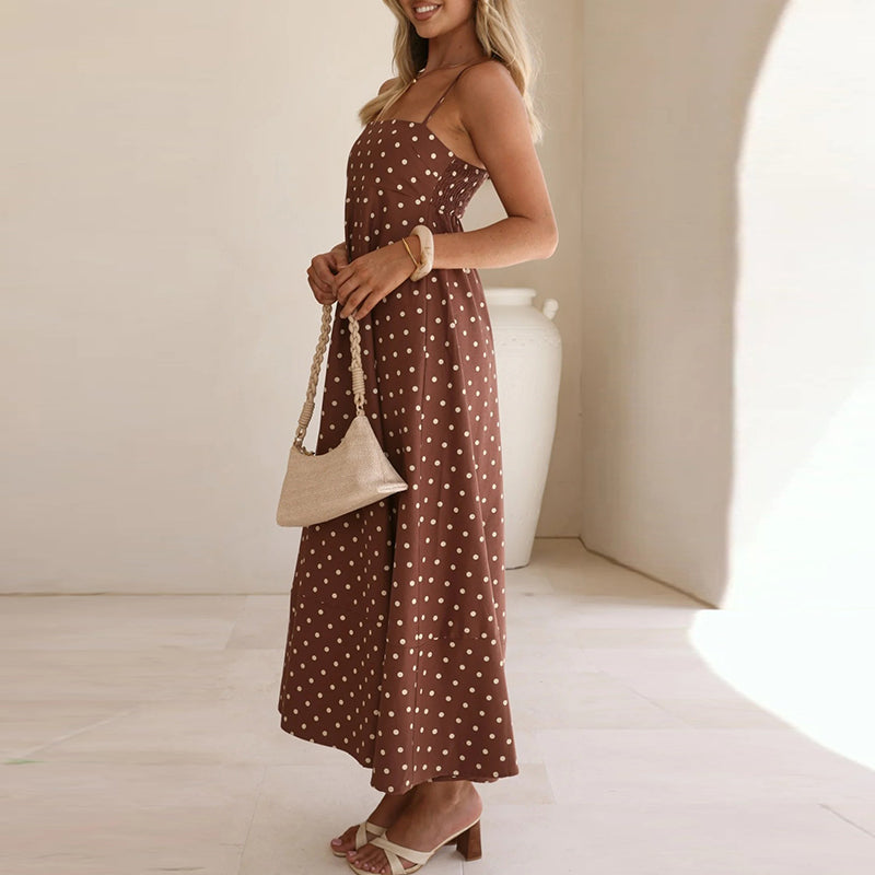 Amalfi Polka Dot Dress — Hopeforwho (view 2)