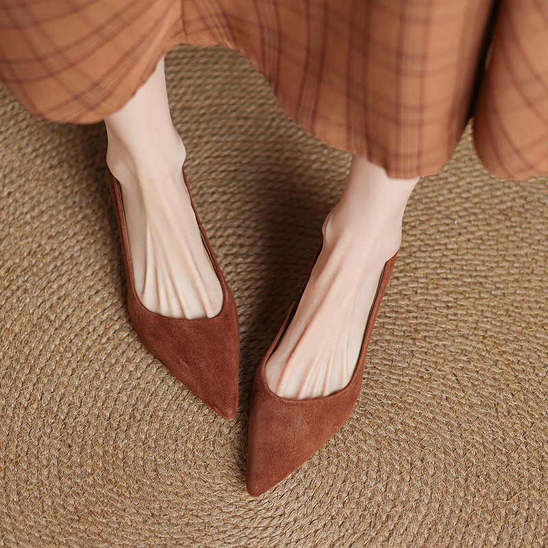 Lecia Suede Pumps — Hopeforwho (view 5)