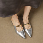 Vieste Genuine Leather Mules — Hopeforwho (view 8)