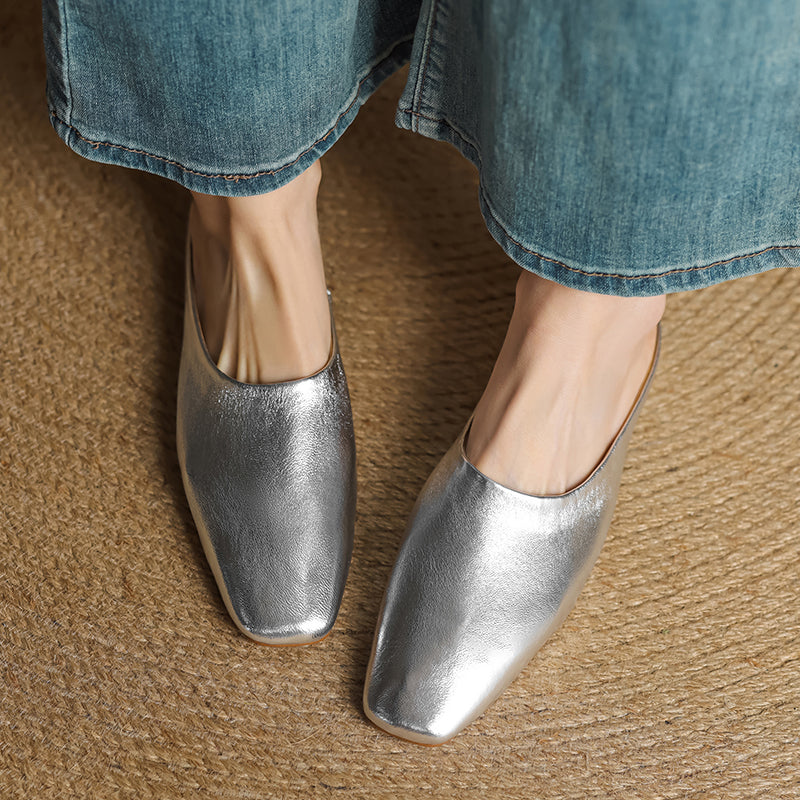 Ariana Leather Mules — Hopeforwho (view 12)