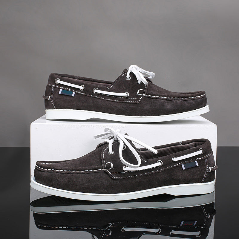Cape Suede Boat Shoes — Hopeforwho (view 12)