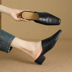 Sorrento Genuine Leather Mules — Hopeforwho (view 11)