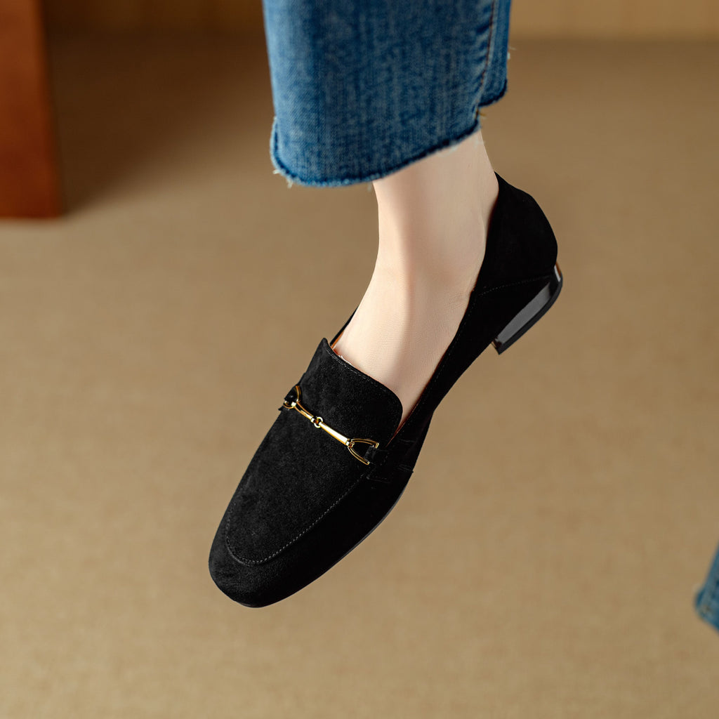 Maristelle Suede Loafers — Hopeforwho (view 10)