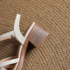 Delainey Leather Sandals — Hopeforwho (view 6)
