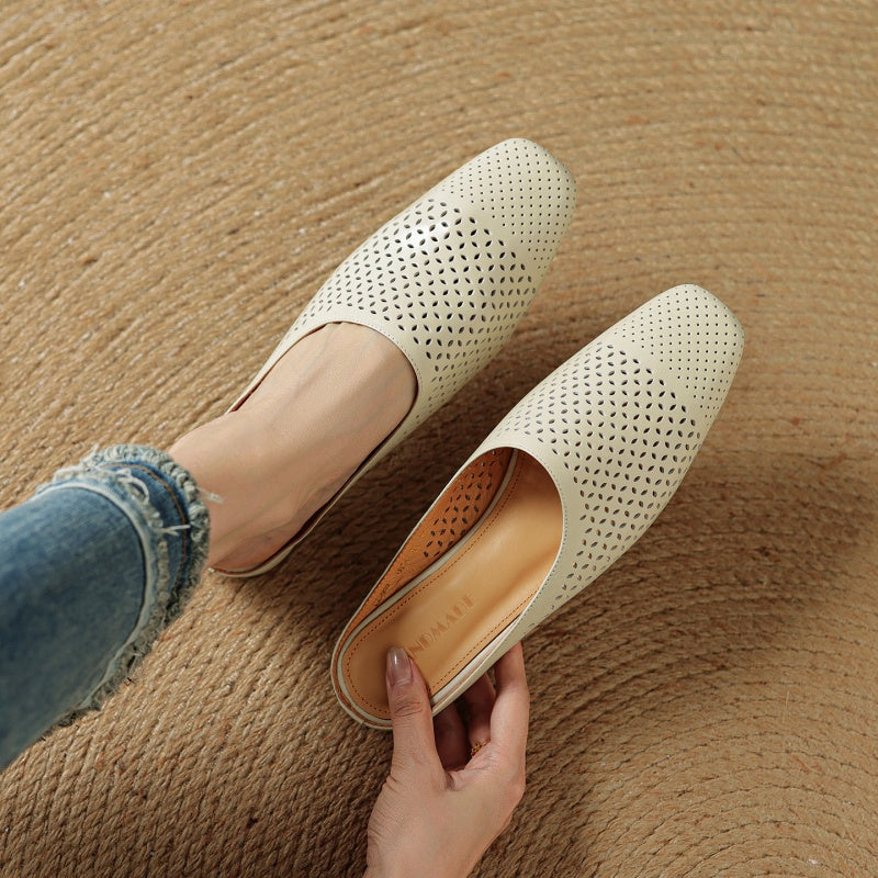 Maris Leather Mules — Hopeforwho (view 9)
