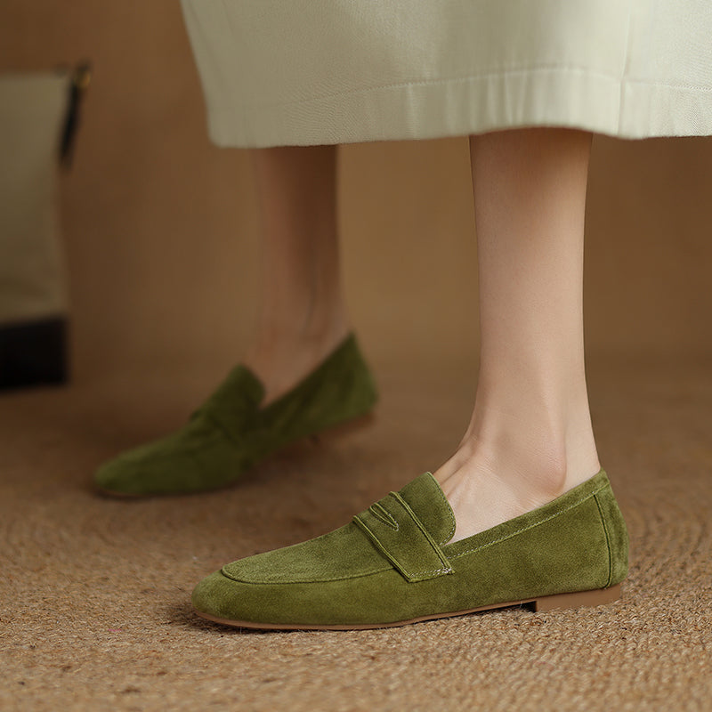 Rosella Suede Loafers — Hopeforwho (view 2)