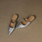 Vieste Genuine Leather Mules — Hopeforwho (view 9)