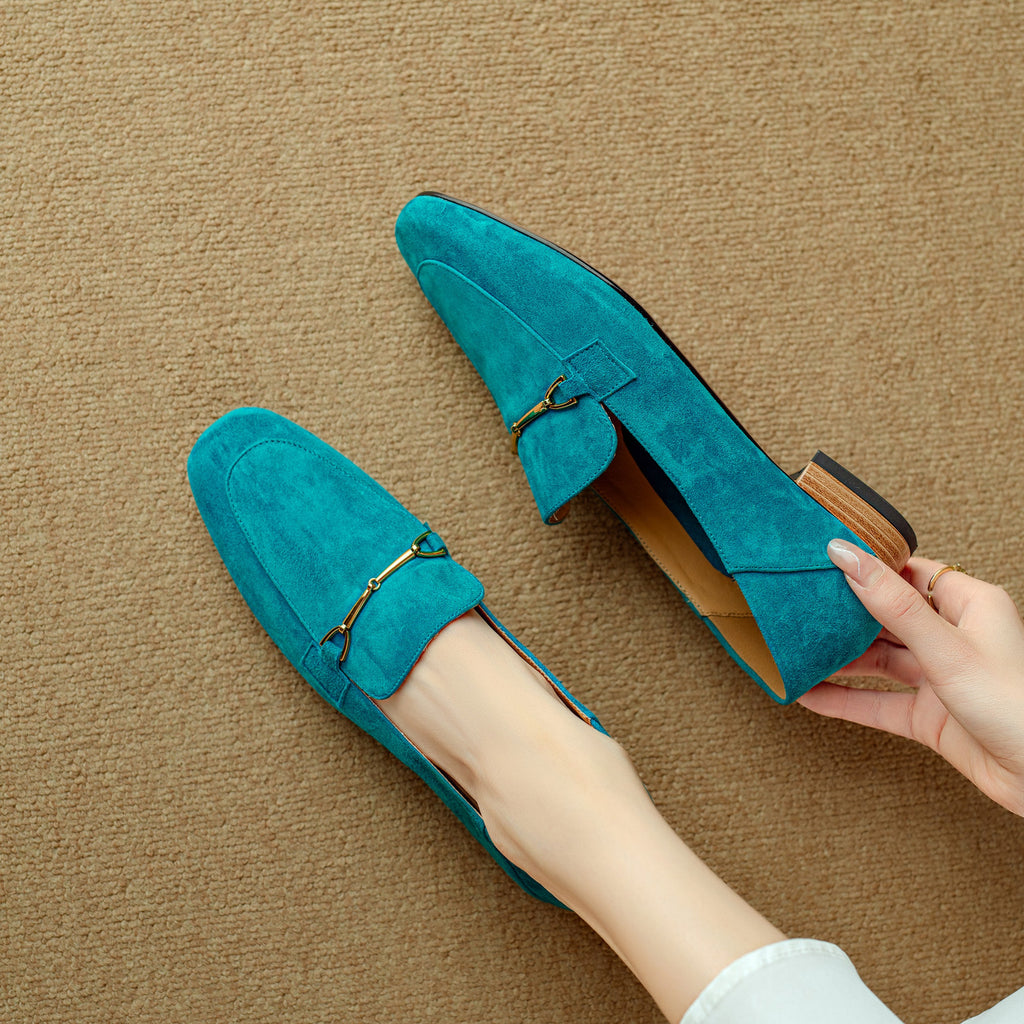 Maristelle Suede Loafers — Hopeforwho (view 3)