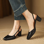 Viviana Leather Heels — Hopeforwho (view 8)