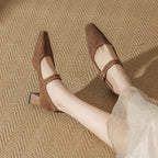 Capri Suede Heels — Hopeforwho (view 3)