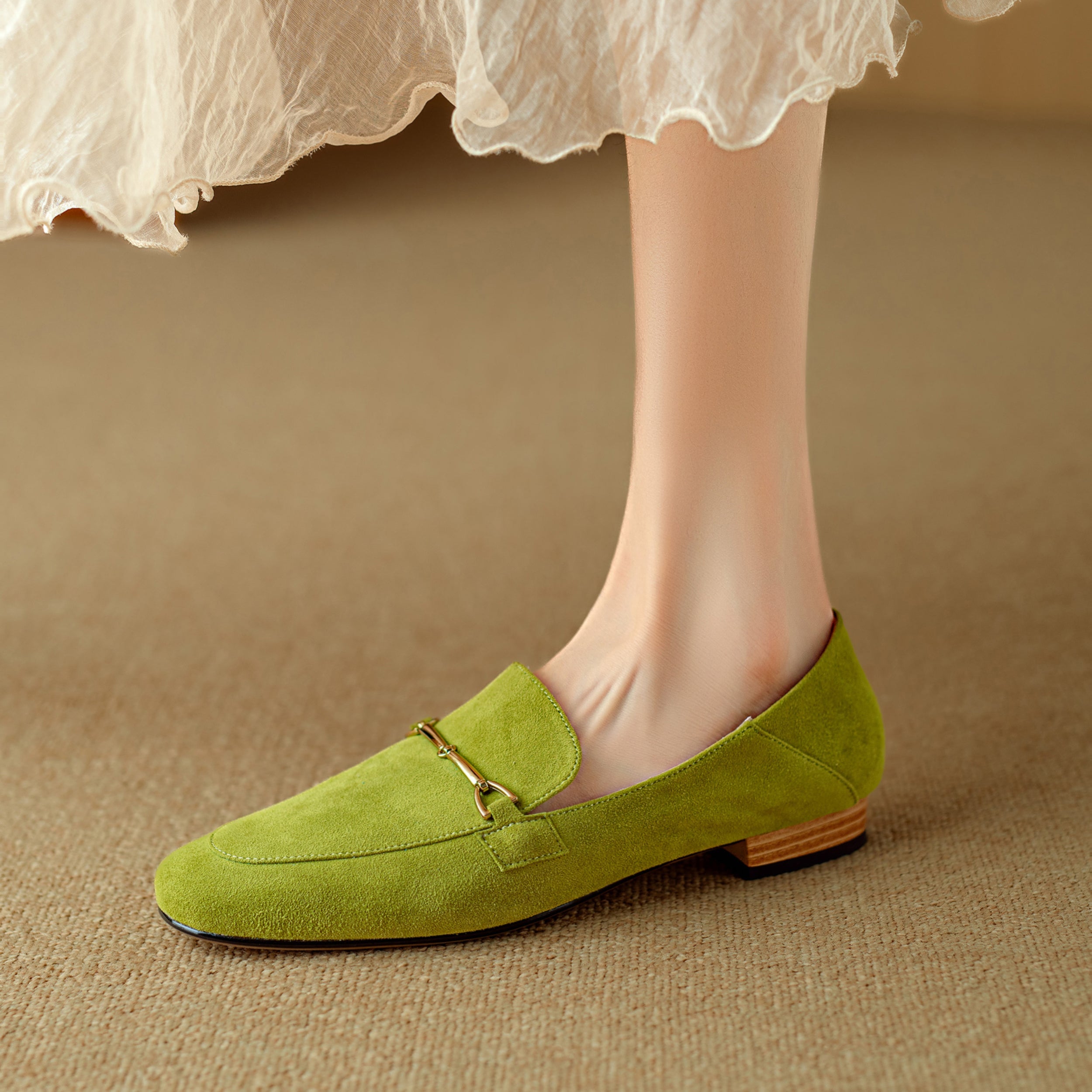 Maristelle Suede Loafers — Hopeforwho (view 6)