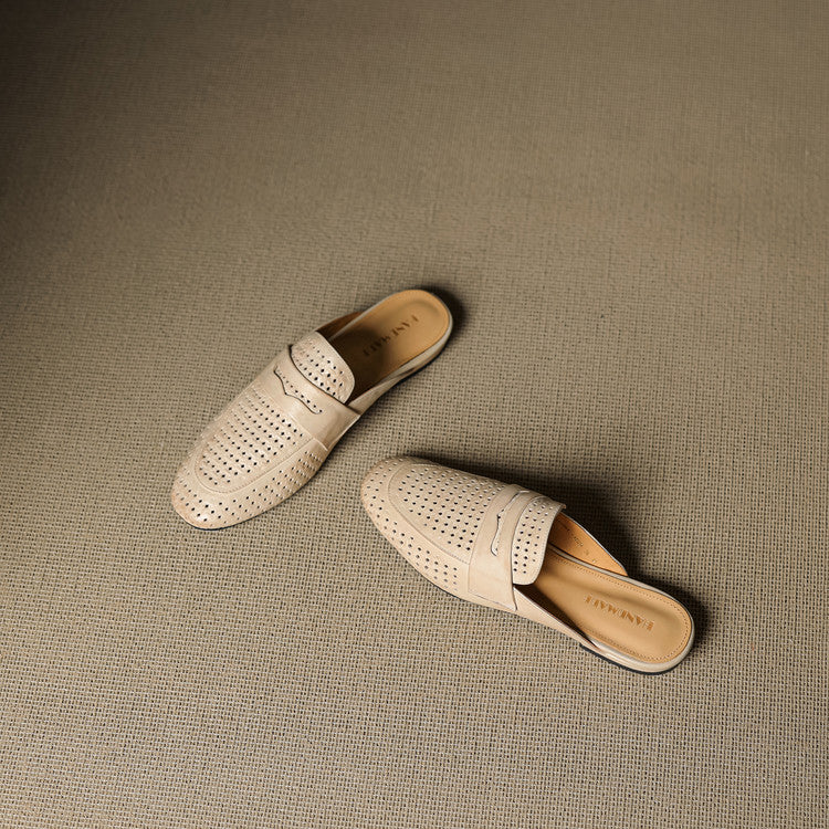 Winslet Leather Mules — Hopeforwho (view 9)