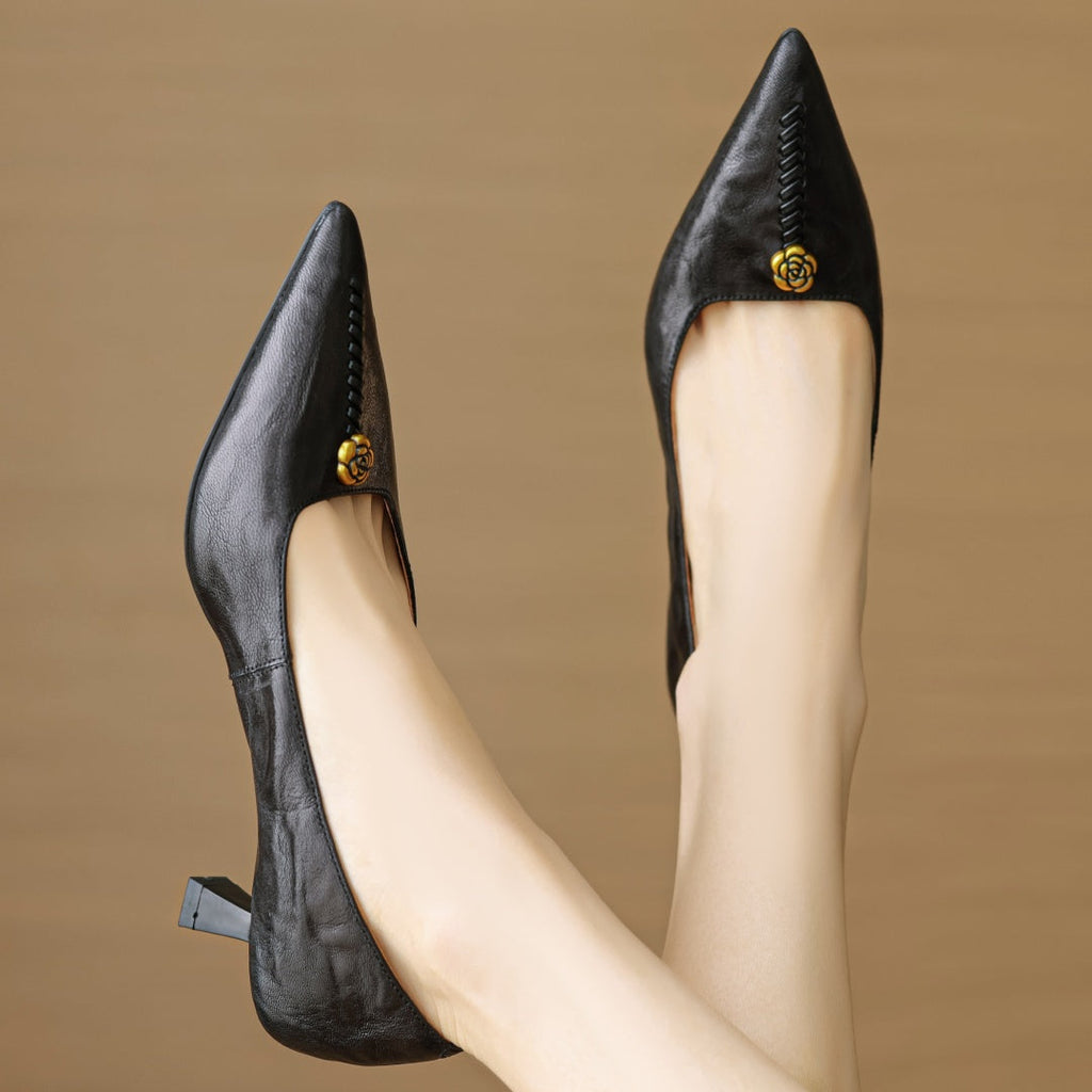 Women's Mary Ann Leather Heels