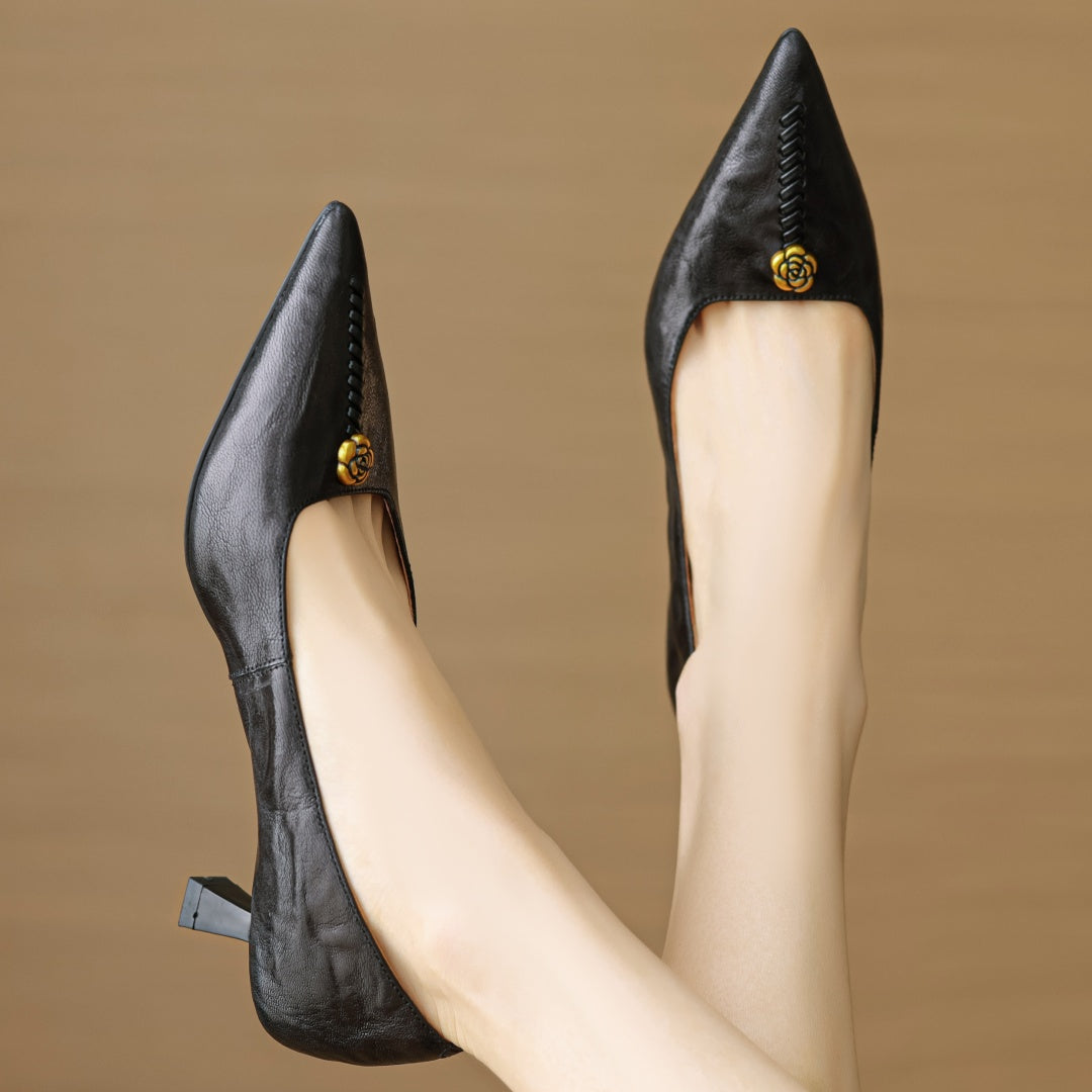 Women's Mary Ann Leather Heels