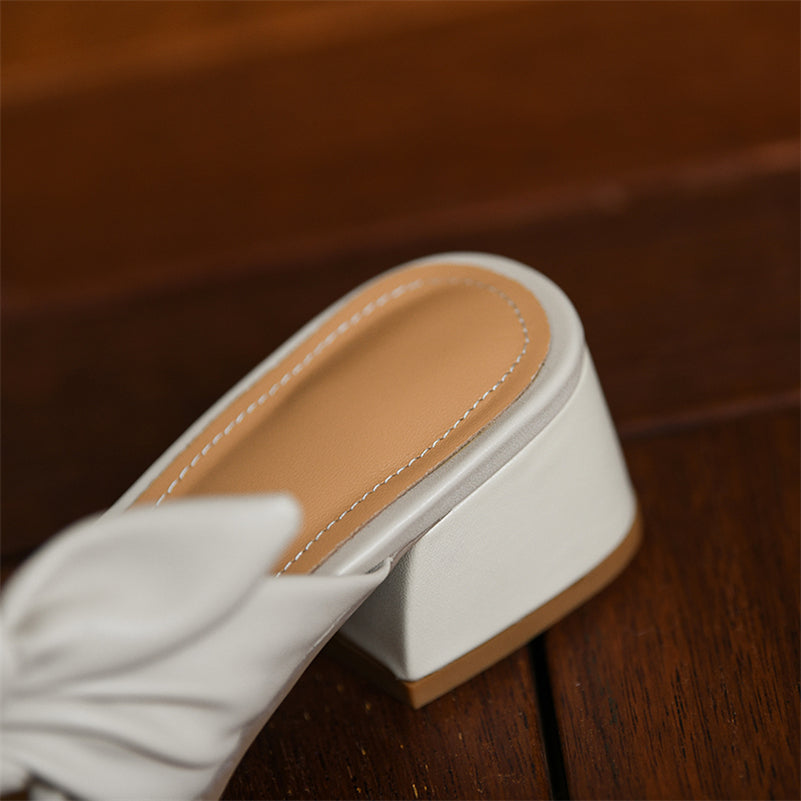 Isabella Leather Sandals — Hopeforwho (view 5)