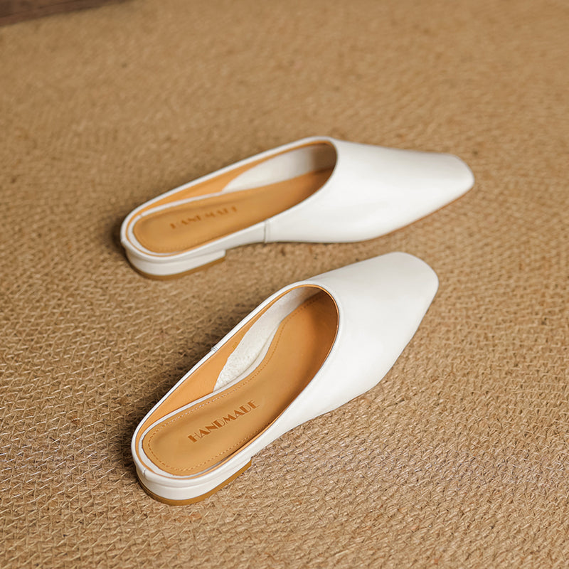 Ariana Leather Mules — Hopeforwho (view 10)