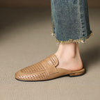 Winslet Leather Mules — Hopeforwho (view 2)