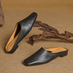 Ariana Leather Mules — Hopeforwho (view 6)