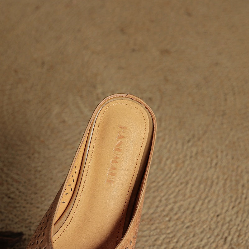 Maris Leather Mules — Hopeforwho (view 6)