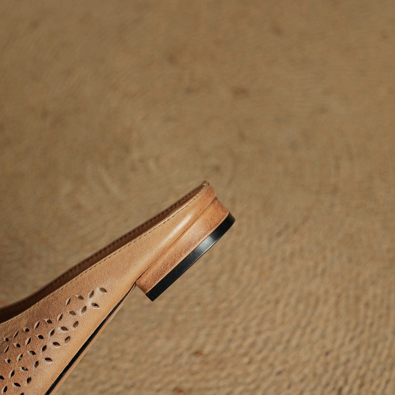 Maris Leather Mules — Hopeforwho (view 5)
