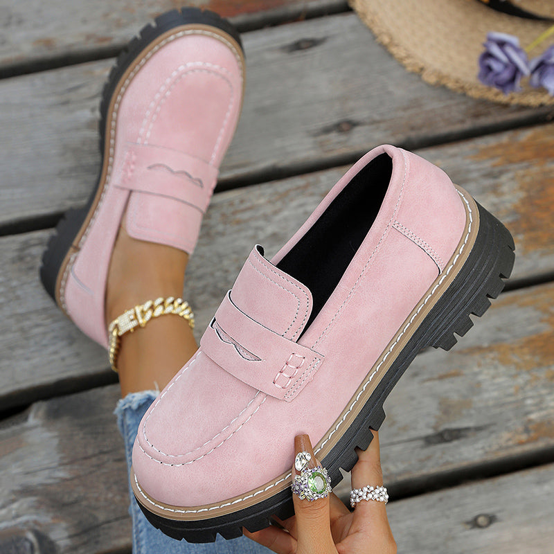 Sora Suede Loafers — Hopeforwho (view 12)