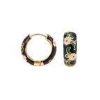 Leilani Floral Hoop Earrings — Hopeforwho (view 8)