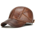 Leather Vintage Cap – Men's Adjustable Genuine Leather Hat | Verano — Hopeforwho
