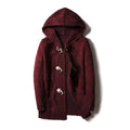 Hooded Cardigan – Men's Wool Blend Knit Sweater | Mason — Hopeforwho (view 6)