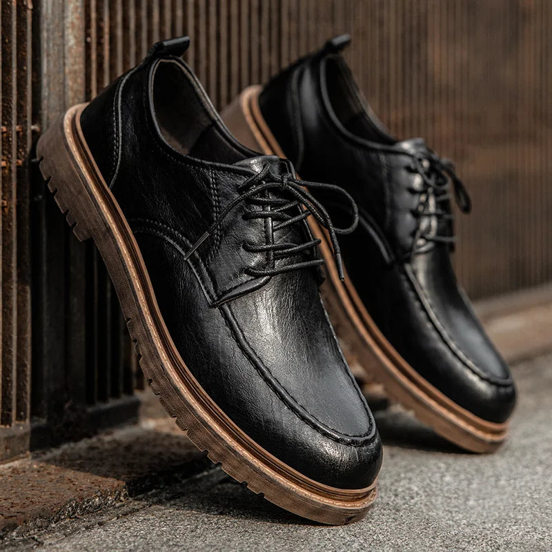 Trenton Leather Shoes — Hopeforwho (view 6)