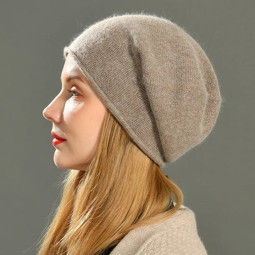 Amara Cashmere Beanie — Hopeforwho