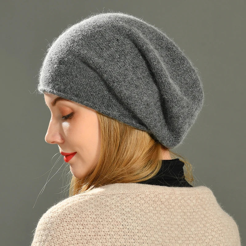 Amara Cashmere Beanie — Hopeforwho (view 2)