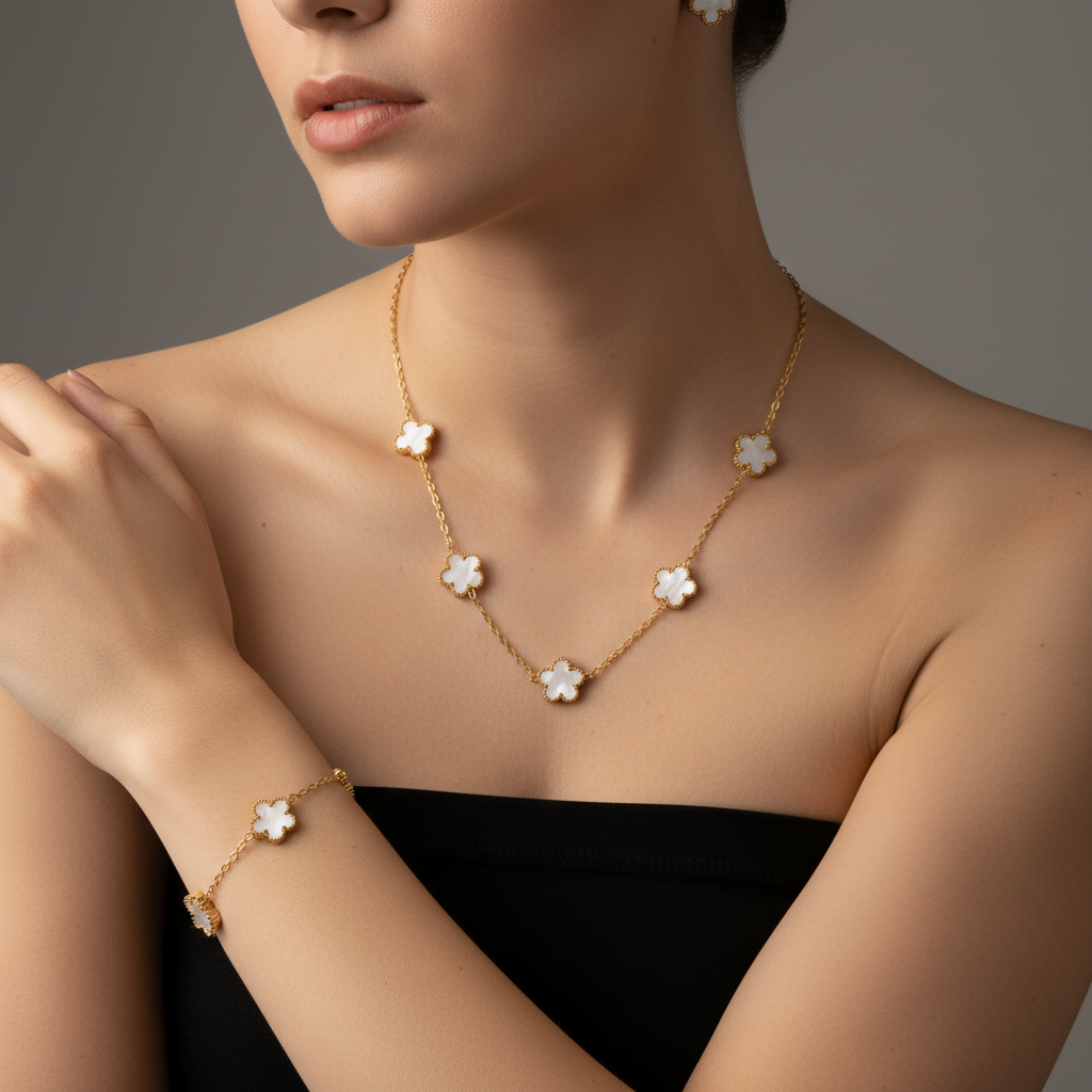 Petal Grace Jewelry Set — Hopeforwho (view 2)