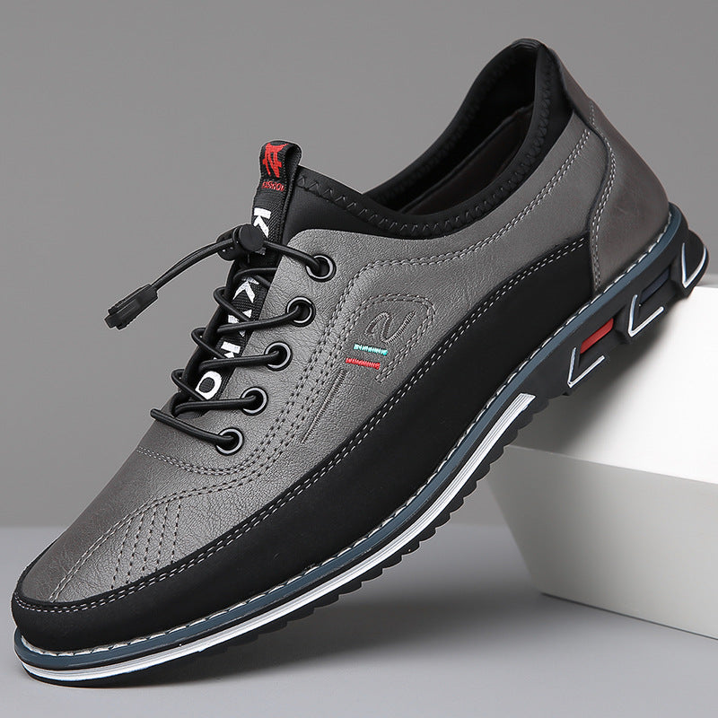 Santino Leather Sneakers — Hopeforwho (view 7)