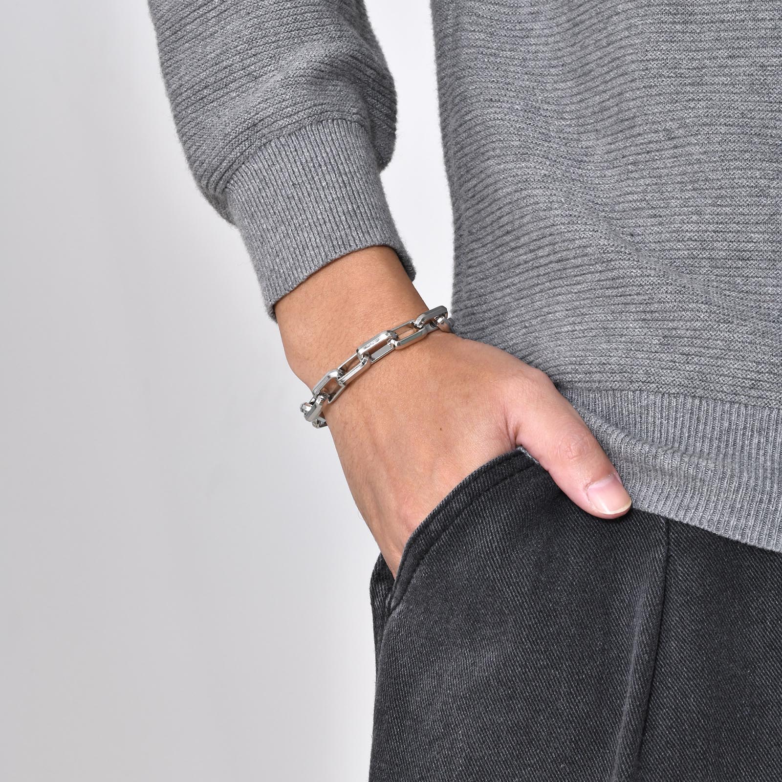 Orion Steel Bracelet — Hopeforwho (view 4)