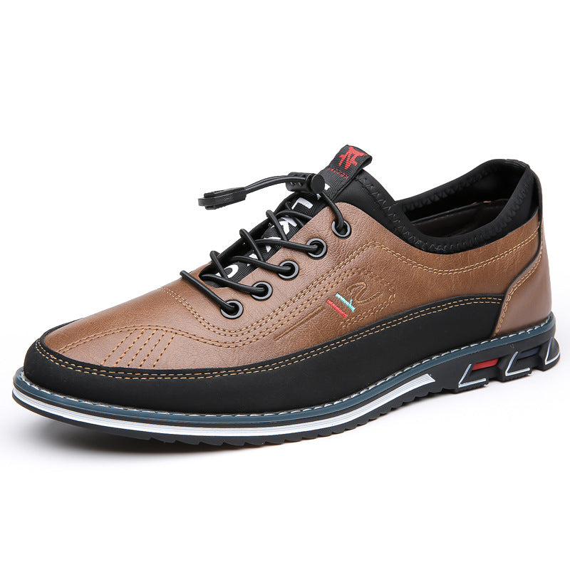 Santino Leather Sneakers — Hopeforwho (view 4)