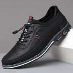 Santino Leather Sneakers — Hopeforwho (view 5)