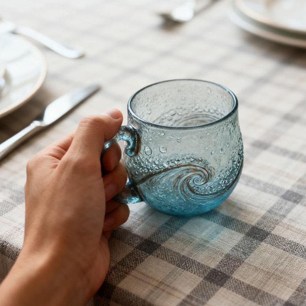 Tidal Glass Mug — Hopeforwho (view 4)