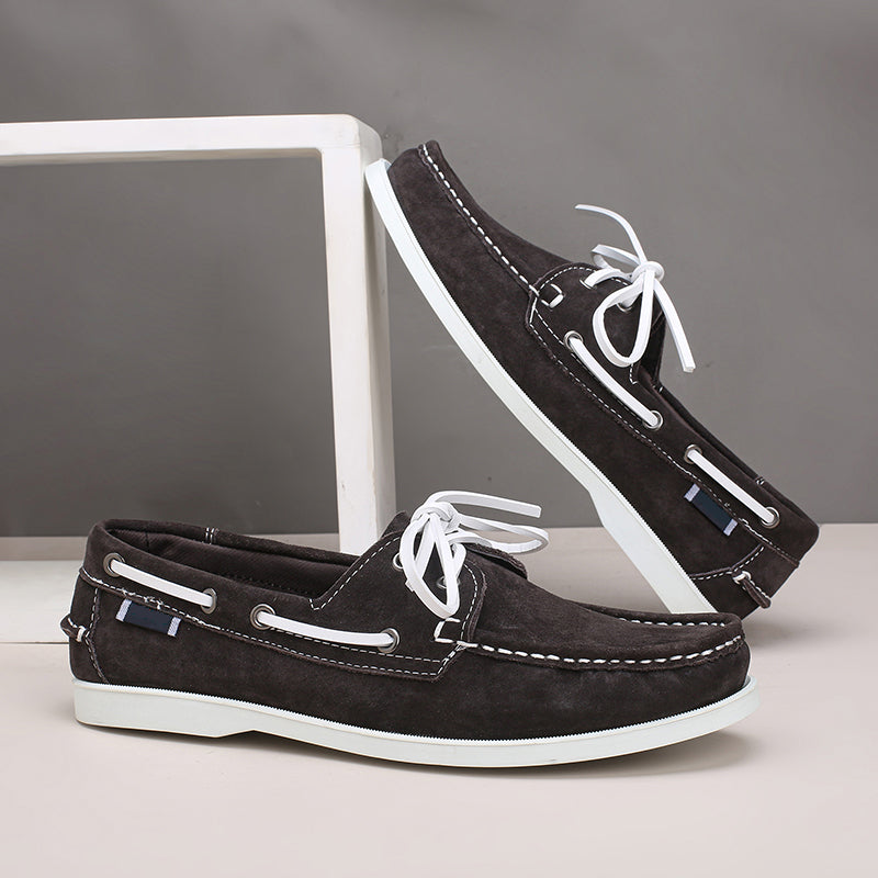 Cape Suede Boat Shoes — Hopeforwho (view 11)