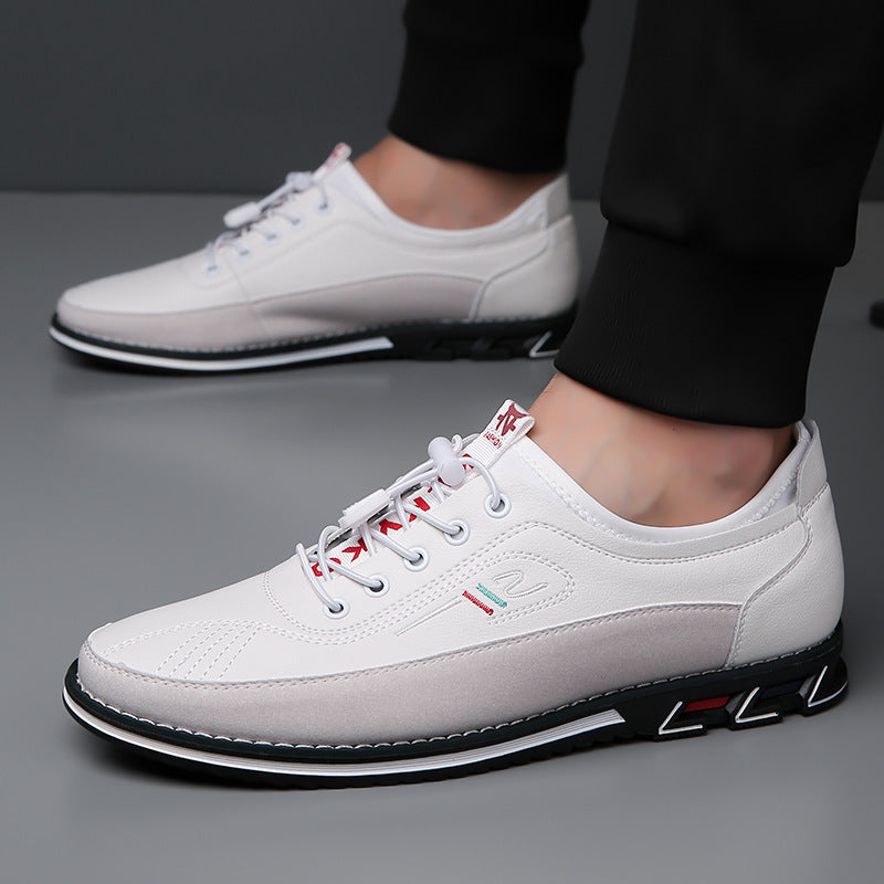 Santino Leather Sneakers — Hopeforwho (view 10)