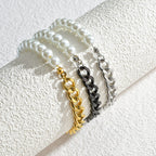 Cuban Pearl Bracelet — Hopeforwho (view 2)