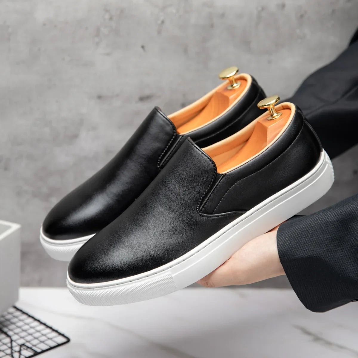 Eldridge Leather Loafers — Hopeforwho (view 2)