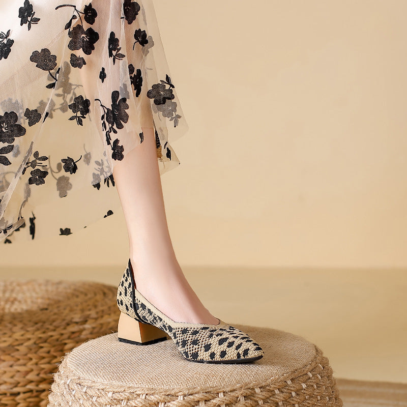 Ardena Knit Heels — Hopeforwho (view 7)