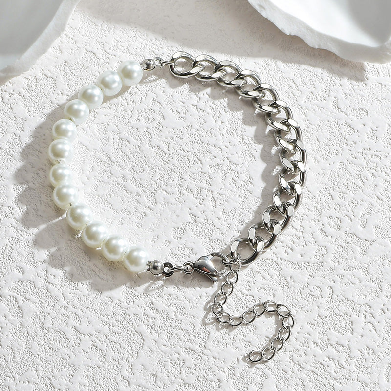 Cuban Pearl Bracelet — Hopeforwho (view 5)
