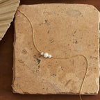 Roselle Pearl Necklace — Hopeforwho (view 10)